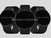 Samsung has looked to a BIA sensor for its next flagship smartwatches. (Image source: OnLeaks)