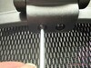 Installing the headrest with two screws