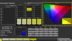 CalMAN: Saturation (calibrated)