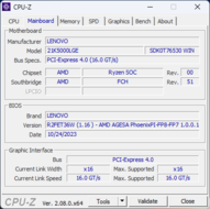 CPU-Z mainboard