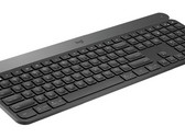 The CRAFT keyboard can connect wirelessly through Bluetooth and can recharge through a USB Type-C port. (Source: Logitech)