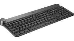 The CRAFT keyboard can connect wirelessly through Bluetooth and can recharge through a USB Type-C port. (Source: Logitech)