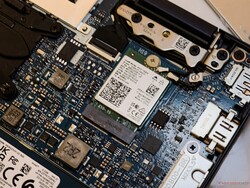 The Intel Wi-Fi 6E AX211 card allows for high data throughput rates