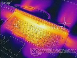 Four sets of exhaust grilles