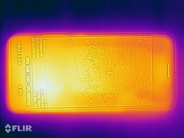 Thermal image - top side