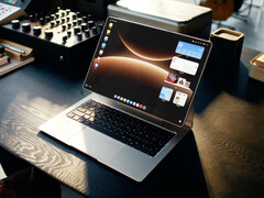 The Huawei MatePad Edge runs HarmonyOS 5.1 out of the box. (Image source: Huawei)