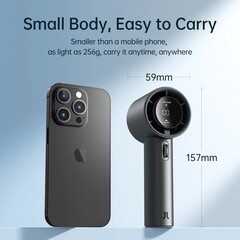 JisuLife Pro1 S personal handheld fan now on sale for US$69, uses AI to ensure operation safety (Image source: JisuLife)