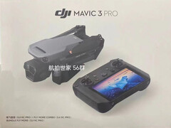 The Mavic 3 Pro may launch after DJI presents the Inspire 3. (Image source: @DealsDrone)
