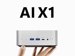 Minisforum has updated its AI X1 mini-PC with new processor options just three months after its initial launch. (Image source: Minisforum)