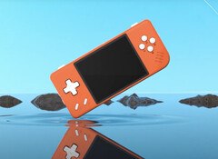 The Anbernic RG28XX will be one of the company's smaller Allwinner H700-based gaming handhelds. (Image source: Anbernic)