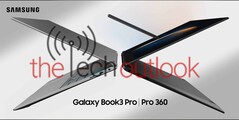 Samsung Galaxy Book 3 Pro and Galaxy Book 3 Pro 360. (Image Source: TheTechOutlook)