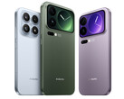 The Xiaomi 17, Xiaomi 17 Pro and Xiaomi 17 Pro Max. (Image source: Xiaomi)