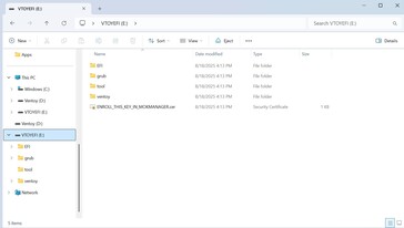 Partition 1 for the tool - only about 30 MB