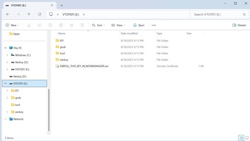 Partition 1 for the tool - only about 30 MB