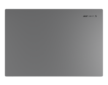 Acer Swift X 14 from the back. (Image source: Acer)