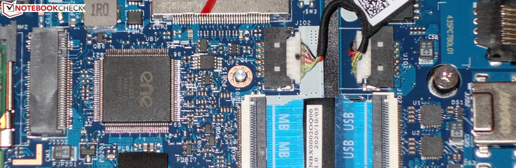 A second NVMe SSD can be installed.