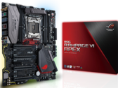 The Asus ROG Rampage VI Apex OC motherboard was used for the record-breaking result. (Source: HWBOT)