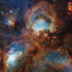 A detailed image of the Cat&#039;s Paw (Image source: NASA, ESA, CSA, and STScI; cropped)