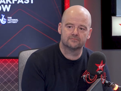 A screengrab of Dan Houser at Chris Evans Breakfast Show (image source: Virgin Radio UK YT)