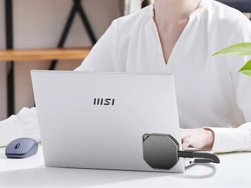 The Datamag 40Gbps can reach 4,000MB/s sequential read speeds when connected to a USB4 or Thunderbolt 4 laptop or PC. (Image source: MSI)