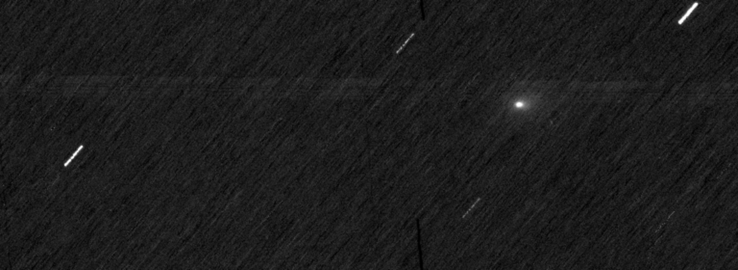 An image showing Comet 3I/ATLAS from Mars. (Image source: ESA)