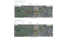 GNSS test route: summary