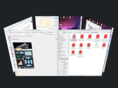 The cube effect in the desktop overview returns with Plasma 6 (source: KDE)