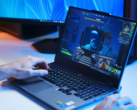 The Lenovo LOQ 15 gaming laptop on sale features a 15.6-inch display. (Image source: Notebookcheck Reviews on YouTube)