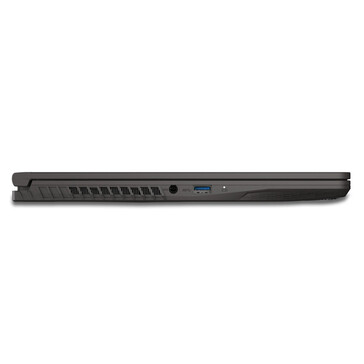 MSI Thin 15 ports on the left side. (Image source: MSI/Walmart)