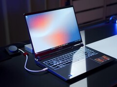 The MSI Vector 16 HX AI is a chunky gaming laptop and weigh 2.7 kg (5.95 lbs.).