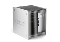 Fanless compact mini PC with Intel Arrow-Lake CPUs. (Image Source: Cirrus7)
