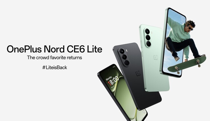 The OnePlus Nord CE6 Lite.