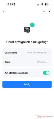 Seamless connection to the SmartLife app