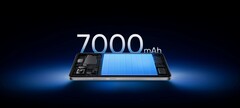 The Realme Neo 7, launched in December, features a large 7,000mAh battery. (Image source: Realme)