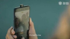 Realme X as spotted in a teaser video. (Source: Weibo) Realme X as spotted in a teaser video. (Source: Weibo)