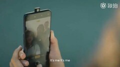 Realme X as spotted in a teaser video. (Source: Weibo)