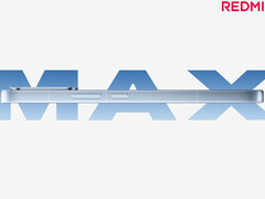 The Turbo 5 Max doesn't look much different than the Turbo 4 Pro. Pictured: a teaser picture of the phone showing one of the sides. (Image source: Redmi)