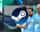 New free game goes trending but gets about 20% positive reviews on launch day. Pictured: edited cover photo of Football Club Champions. (Image source: Steam)