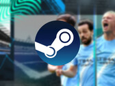 New free game goes trending but gets about 20% positive reviews on launch day. Pictured: edited cover photo of Football Club Champions. (Image source: Steam)