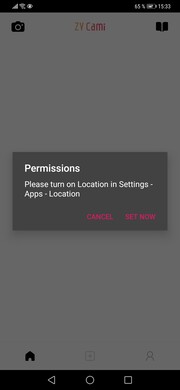 Most app functions won't work without location access