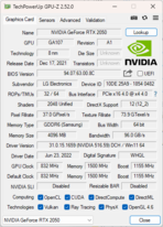 GPU-Z: Nvidia Graphics