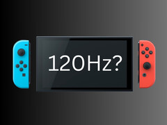 Switch 2 with rumored 120Hz screen (Image source: Nintendo of America)