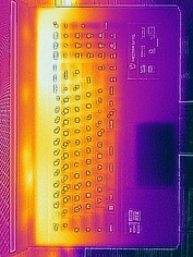 Thermal image top - load