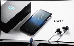 Samsung announces AKG earphones for the Galaxy S8. (Source: Engadget).