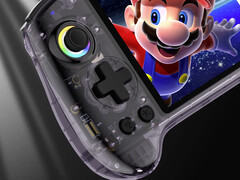 Anbernic suggests that the RG557 will be powerful enough to emulate the Nintendo Wii and beyond. (Image source: Anbernic - edited) 