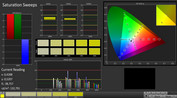 CalMAN: color saturation