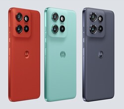 Color selection of the Motorola Edge 60 Neo
