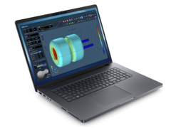 The Dell Pro Max 18 Plus CPU runs warmer than expected for such a large 18-inch form factor (Image source: Dell)