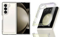 Samsung is rumoured to have made a few external changes for this year&#039;s Galaxy Z Flip and Z Fold devices. (Image source: @rquandt &amp; @145621796)