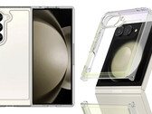 Samsung is rumoured to have made a few external changes for this year's Galaxy Z Flip and Z Fold devices. (Image source: @rquandt & @145621796)